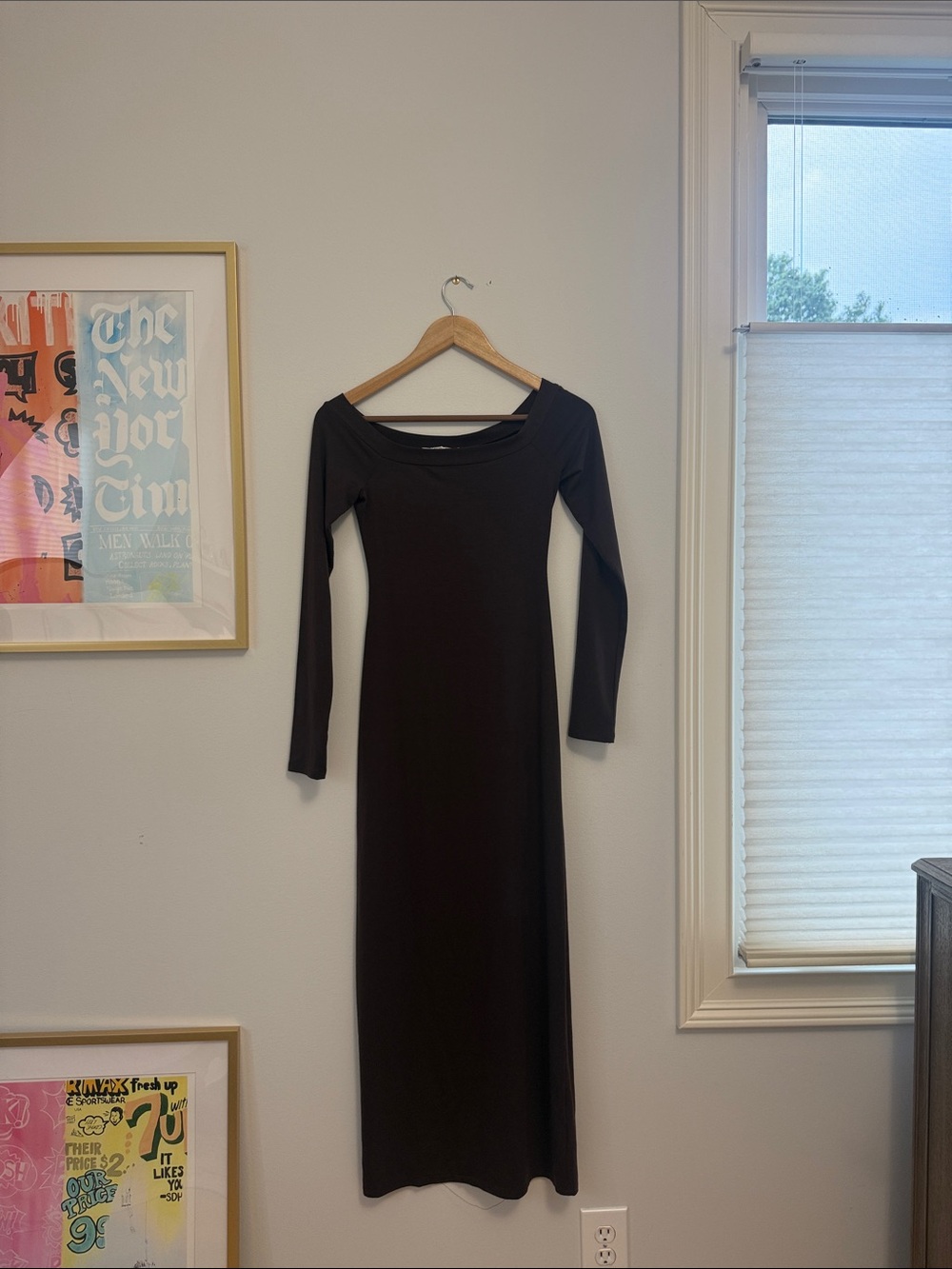 Reformation Long Sleeve Maxi Dress